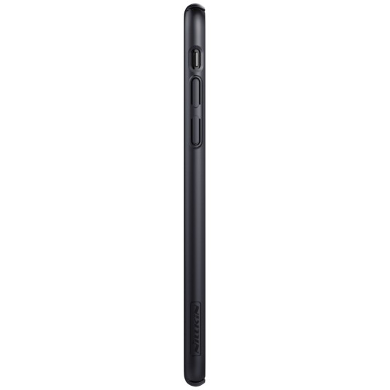 NILLKIN Air Series Heat Dissipation Matte PC Hard Case priekš Apple iPhone X / XS - Melns - plastikas aizmugures apvalks (bampers, vāciņš, PU back cover, bumper shell)