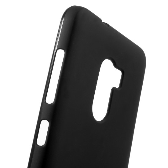 Matte Soft TPU Phone Cover for HTC One X10 - Black - silikona aizmugures apvalks (bampers, vāciņš, slim TPU silicone case cover, bumper)