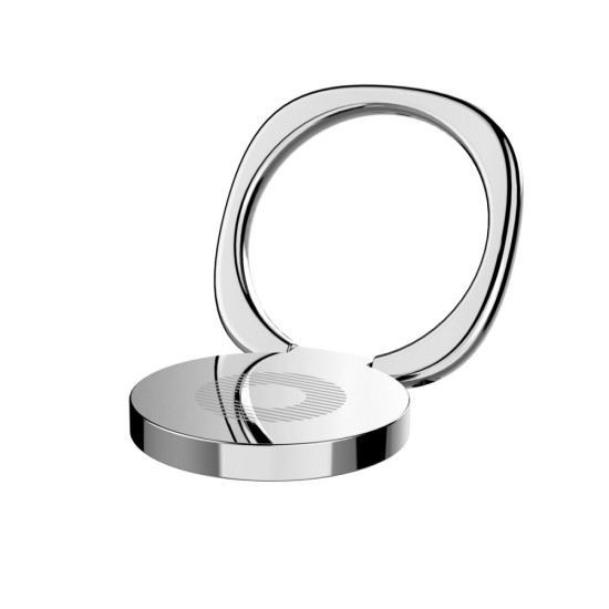 Baseus Privity Ring Bracket Smartphone Ring Holder - Sudrabains - Universālais gredzens-turētājs telefonam