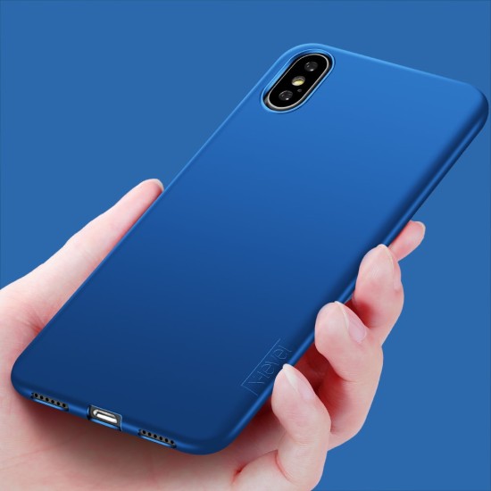 X-Level Guardian Series Frosted TPU Case priekš Apple iPhone XR - Zils - matēts silikona apvalks (bampers, vāciņš, slim silicone cover shell, bumper)
