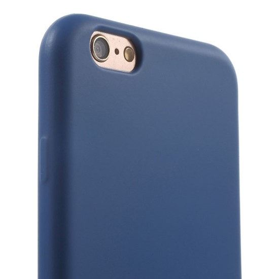 RoarKorea All Day Colorful Jelly Case priekš Samsung Galaxy J6 Plus (2018) J610 - Zils - matēts silikona apvalks (bampers, vāciņš, slim TPU silicone cover shell, bumper)