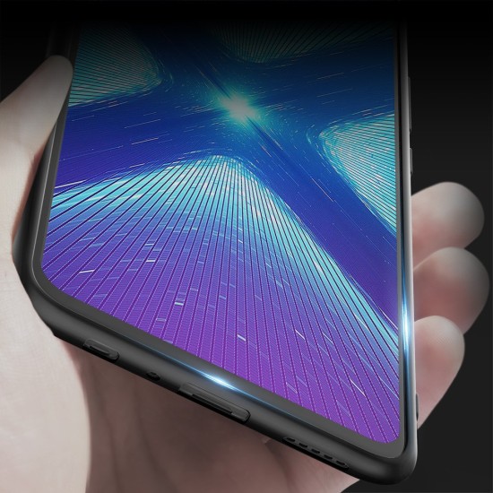 X-Level Guardian Series Frosted TPU Case priekš Huawei Honor 8X - Melns - matēts silikona apvalks (bampers, vāciņš, slim silicone cover shell, bumper)