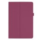 Litchi Texture Leather Stand Protective Case priekš Samsung Galaxy Tab A 10.1 (2019) T510 / T515 - Violets - sāniski atverams maciņš ar stendu