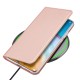 Dux Ducis Skin Pro series priekš Huawei P40 Pro - Rozā Zelts - sāniski atverams maciņš ar magnētu un stendu (ādas maks, grāmatiņa, leather book wallet case cover stand)
