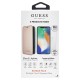 Guess Bundle GUBPBKTI61IRG Leather Book Case Iridescent series / Tempered Glass priekš Apple iPhone XR - Rozā Zelts - sāniski atverams maciņš un aizsardzības stikls komplektā