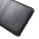 Double Card Slots PU Leather Coated PC Back Case priekš Apple iPhone XS Max - Melns - mākslīgās ādas aizmugures maciņš ar divām kabatiņām priekš kartēm