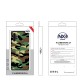 NXE Camouflage Pattern PC/TPU Hybrid Back Case priekš Samsung Galaxy Note 10 Plus N975 / 5G N976 - Tumši Zaļš - plastikāta / silikona aizmugures apvalks / bampers-vāciņš