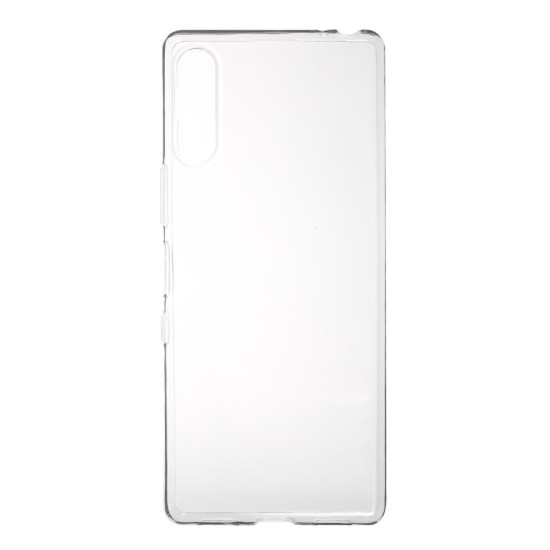 Non-slip Inner TPU Cover priekš Sony Xperia L4 XQAD52M4L - Caurspīdīgs - super plāns silikona aizmugures apvalks (bampers, vāciņš, ultra slim TPU silicone case cover, bumper)