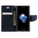 Mercury Bravo Flip Case priekš Samsung Galaxy S21 Ultra G998 - Zils - sāniski atverams maciņš ar stendu