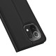 Dux Ducis Skin Pro series для Xiaomi Mi 11 Lite / 11 Lite 5G NE - Черный - чехол-книжка с магнитом и стендом / подставкой