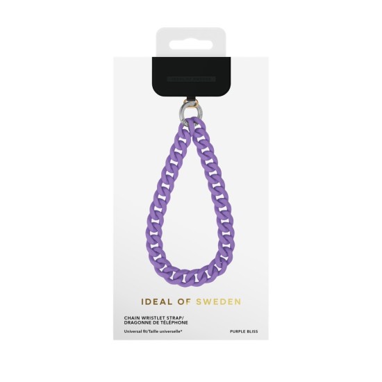 iDeal of Sweden SS23 Phone Wristlet Strap - Purple Bliss - металический ручной ремешок