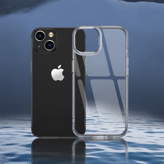 Tech-Protect FlexAir Hybrid Back Case priekš Apple iPhone 11 - Caurspīdīgs - silikona-plastikāta aizmugures apvalks / bampers-vāciņš