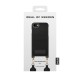 iDeal of Sweden Athena Necklace AS22 Back Case priekš Apple iPhone 7 / 8 / SE2 (2020) / SE3 (2022) - Black - mākslīgās ādas aizmugures apvalks ar siksniņu un somiņu priekš AirPods / bampers-vāciņš