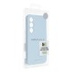Roar Cloud-Skin Silicone Case (Microfiber Soft Touch) priekš Apple Iphone 15 - Gaiši Zils - matēts silikona aizmugures apvalks (bampers vāciņš)