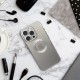 Glam Case priekš Apple iPhone 16 Plus - Sudrabains - silikona aizmugures apvalks / bampers-vāciņš