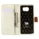 RoarKorea Simply Life Diary HTC One M9 - Balts - sāniski atverams maciņš ar stendu (ādas maks, grāmatiņa, leather book wallet case cover stand)