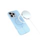 Glitter Thin Magsafe Back Case priekš Apple iPhone 16 Pro Max - Zils - silikona aizmugures apvalks / bampers-vāciņš