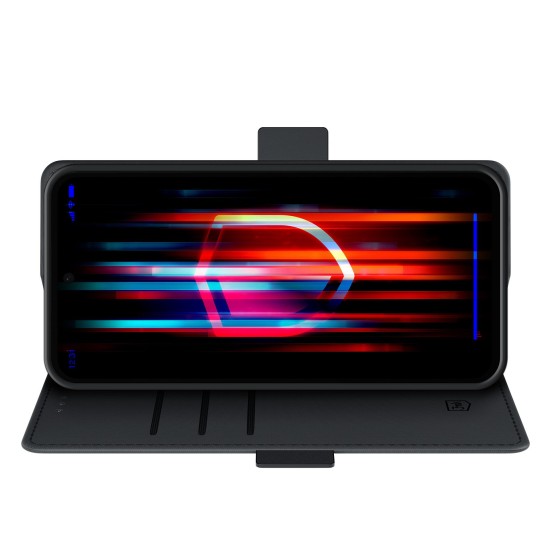 3MK Wallet Case priekš Xiaomi 15T Pro - Melns - sāniski atverams grāmatveida maciņš