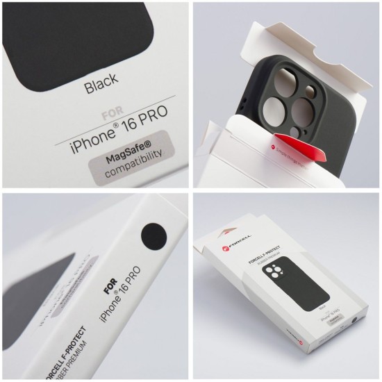 F-Protect Rubber Premium Back Case with MagSafe priekš Apple iPhone 17 Pro - Violets - silikona aizmugures apvalks / bampers-vāciņš