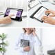 Dux Ducis Toby series priekš Samsung Galaxy Tab A11 Plus X230 / X236 / A9 Plus X210 / X215 / X216 - Melns - sāniski atverams maciņš ar magnētu un stendu