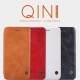 NILLKIN Qin Series Leather Flip Case priekš Apple iPhone 6S Plus / 6 Plus 5.5-inch w/ Card Slot - Balts - sāniski atverams maciņš (ādas maks, grāmatiņa, leather book wallet case cover)