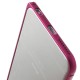 LOVE MEI Metal Frame Cover priekš Apple iPhone 6 / 6S 4.7-inch - Rose - alumīnija metāla sānu apvalks / bampers