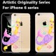 PEPKOO Chic Relief Crystal TPU Cover priekš Apple iPhone 6 Plus / 6S Plus 5.5-inch - Beautiful Mermaid - silikona aizmugures apvalks (bampers, vāciņš, slim TPU silicone case cover, bumper)