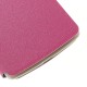 Sand-like Texture Leather Stand Case for LG G4 Beat / G4S H735 Window View - Rose - sāniski atverams maciņš ar lodziņu un stendu (ādas maks, grāmatiņa, leather book wallet case cover stand)