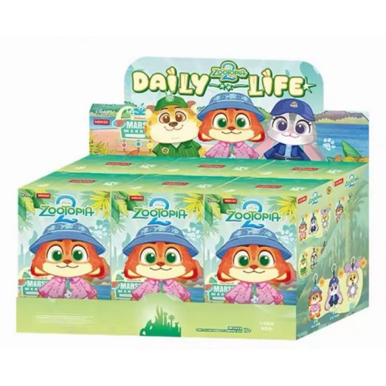 Disney Zootopia 2 Daily Life Series Blind Box Plush Toy - Plīša rotaļlieta