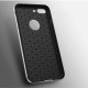 IPAKY PC Frame TPU Back Hybrid Case priekš Apple iPhone 7 - Sudrabains (ar izgriezumu) - silikona ar plastikas rāmi aizmugures apvalks / bampers-vāciņš
