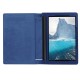 Litchi Texture PU Leather Tablet Case for Lenovo Yoga Tab 3 8.0 YT3-850F / YT3-850L - Dark Blue - sāniski atverams maciņš ar stendu (ādas maks, grāmatiņa, leather book wallet case cover stand)