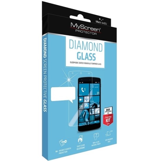 MyScreen Diamond Glass 9H Oleophobic Coated Chemically priekš LG G5 H850 - Ekrāna Aizsargstikls / Bruņota Stikla Aizsargplēve (tempered glass screen protector film guard)