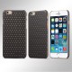 USAMS Starry Series Hollow Stars Plastic Hard Case priekš Apple iPhone 6 / 6S - Melns - plastikāta apvalks (bampers, vāciņš, slim TPU case cover, bumper)