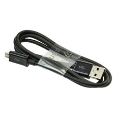 Samsung 1M ECB-DU5ABE USB to Micro USB cable (bez iepakojuma) - Melns - microUSB lādēšanas un datu kabelis / vads