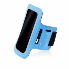 Armband HSK-02 priekš Apple iPhone 6 / 6S - Blue - Universāls maks ietvars - Sporta futlāris rokas aproce fitnesam saite