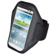 Arm Case priekš Samsung Galaxy S3 - Black - Universāls maks ietvars - Sporta futlāris rokas aproce fitnesam saite