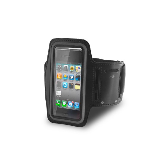 Arm Case Premium priekš Samsung Galaxy S3/S4 - Black - Universāls maks ietvars - Sporta futlāris rokas aproce fitnesam saite