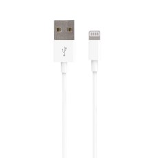 Forever 3M USB to Lightning cable - Balts - Apple iPhone / iPad lādēšanas un datu kabelis / vads