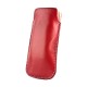 GreenGo Leather Pouch E52 - Red - universāls maks kabatiņa (pouch cover, maciņš kabata, universal case)