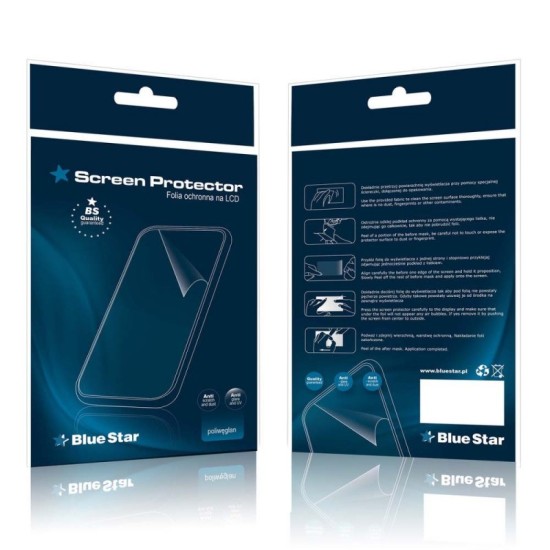 BlueStar triecienizturīga aizsargplēve ekrānam LG K4 K120 / K130 Glancēta (screen protector film guard)