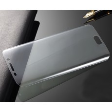 Forever Curved (ar noapaļotām malām) Tempered Glass screen protector film guard priekš Sony Xperia X F5121 / F5122 - Ekrāna Aizsargstikls / Bruņota Stikla Aizsargplēve