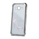Beeyo Girly Case priekš Samsung Galaxy S5 G900 / LTE Plus G901 / S5 Neo G903 - Sudrabains - silikona aizmugures apvalks ar attēlu (bampers, vāciņš, ultra slim TPU silicone case cover, bumper)