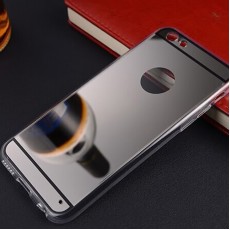 GreenGo Mirror TPU Back Case priekš Huawei P9 Lite - Pelēks - plāns silikona aizmugures apvalks (bampers, vāciņš, ultra slim TPU silicone case cover, bumper)