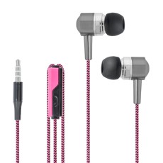Forever SE-120 Universālas austiņas 3.5mm ar mikrofonu - Pink-Black