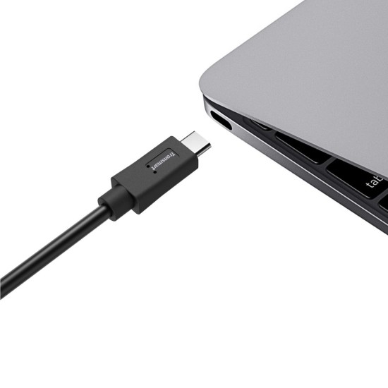 Tronsmart 1.8M CC07P Type-C to Type-C cable - Чёрный - USB-C дата кабель / провод для зарядки