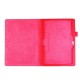 Litchi Skin Leather Stand Case for Huawei MediaPad M2 10 (M2-A01W / M2-A01L) 10.1-inch - Red - sāniski atverams maciņš ar stendu (ādas maks, grāmatiņa, leather book wallet case cover stand)