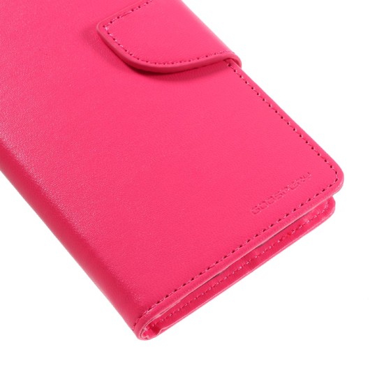 Mercury Bravo Flip Case priekš Xiaomi Mi A1 - Rozā - sāniski atverams maciņš ar stendu (ādas grāmatveida maks, leather book wallet cover stand)