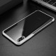 BASEUS Shining Series Plating Back Case priekš Apple iPhone XR - Sudrabains - silikona aizmugures apvalks (bampers, vāciņš, slim TPU silicone case shell cover, bumper)