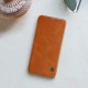 NILLKIN Qin Series Card Holder Leather Flip Case priekš Xiaomi Mi A2 Lite / Redmi 6 Pro - Brūns - sāniski atverams maciņš (ādas maks, grāmatiņa, leather book wallet case cover)