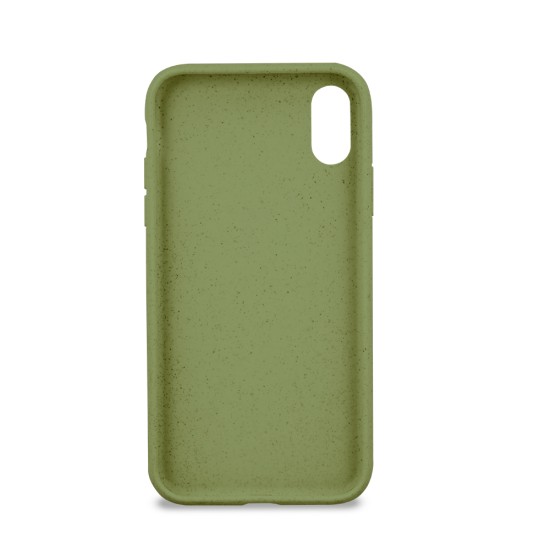 Forever Bioio Organic Back Case priekš Apple iPhone 11 Pro Max - Zaļš - matēts silikona aizmugures apvalks / vāciņš no bioloģiski sadalītiem salmiem